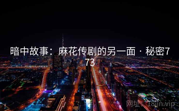 暗中故事：麻花传剧的另一面 · 秘密773